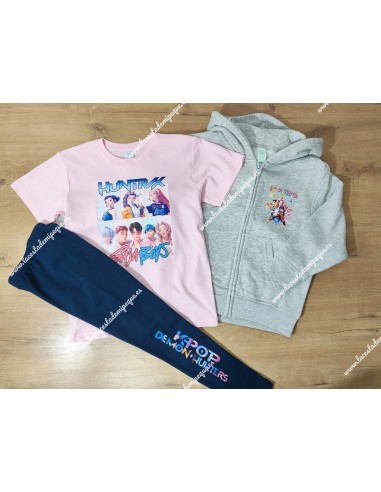 Sudadera Capucha gris Básica K-Pop
