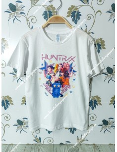 Conjunto Leggings Huntrix Blanco-fucsia 2