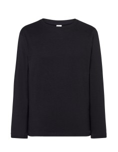 Camiseta manga larga negra Básica 2