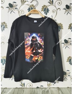 Camiseta manga larga negra Básica