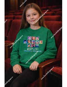 Sudadera verde K-Pop Demon Hunters