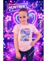 Camiseta M/C rosa Básica