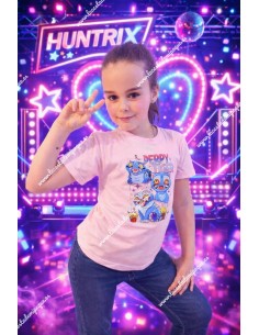 Camiseta M/C rosa Básica 2