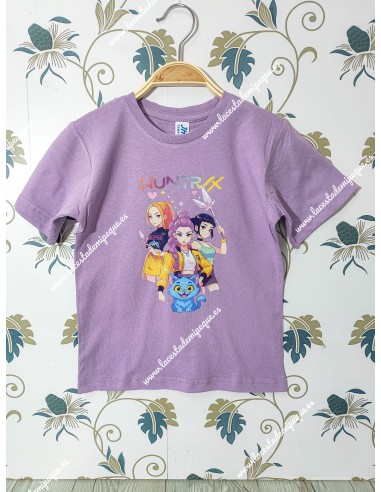 Camiseta M/C lila Básica