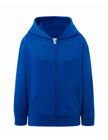 Sudadera Capucha Azul Básica Entretiempo