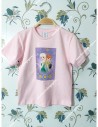 Camiseta M/C rosa  Básica