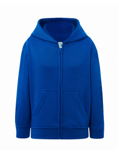 Sudadera Capucha Azul Básica Entretiempo 2