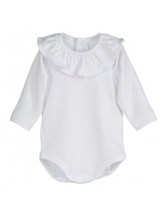 Body Cuello Volante Titán Elas Calamaro Blanco M/L