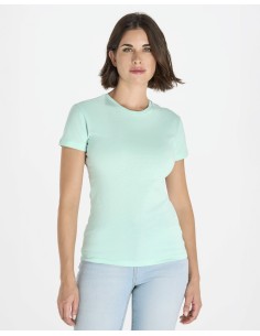 Camiseta M/C Negra Básica Mujer 2