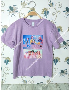 Camiseta M/C lila Básica