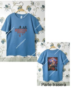 Camiseta manga corta básica azul petróleo 2