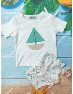 Conjunto Baño Niño Velero
