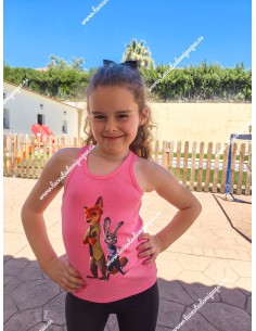 Camiseta M/C fucsia Básica 2