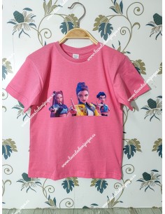Camiseta M/C fucsia Básica