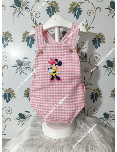 Ranita Vichy rosa minnie