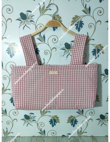 Bolso Minibag Vichy Maquillaje Pequeño