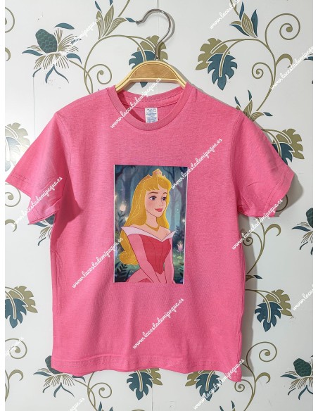 Camiseta M/C fucsia Básica