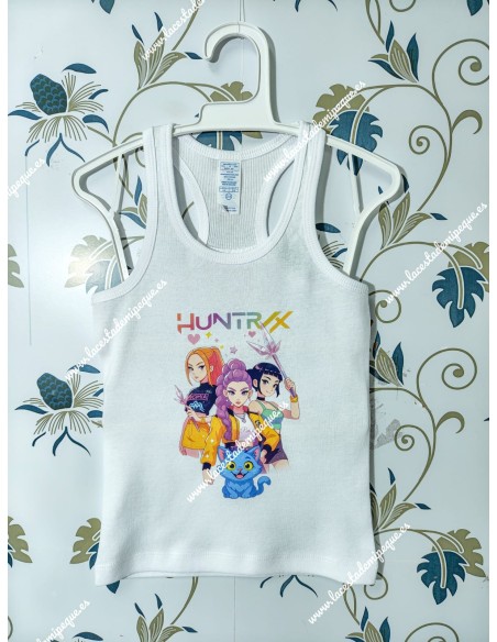 Camiseta tirantes básica blanca