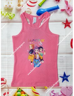 Camiseta tirantes básica fucsia