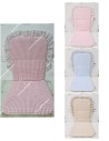 Funda Universal Silla Paseo Vichy Cuadro Pequeño Combi Flores Liberty Medio Volante