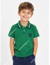 Polo Niño verde M/C