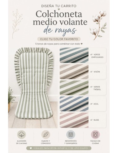 Funda Universal Silla Paseo Rayas