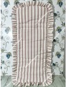 Funda Universal Rayas nude Volante
