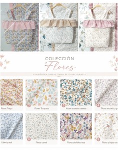 Bolso Cremallera Flores Liberty