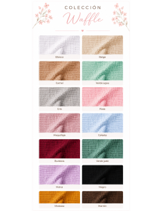 Funda Cubre Arnés Universal tejido Waffle Colores 2