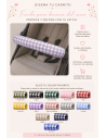 Funda Barrera Universal Vichy Cuadro Mediano Colores