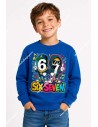 Sudadera Azul Six Seven