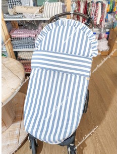 Saco Universal Rayas Azul