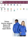 Sudadera Unisex Capucha Adulto Colores