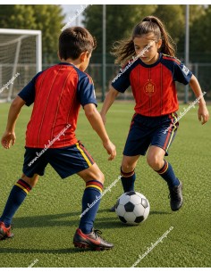 Equipación Infantil España Roja
