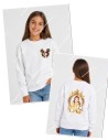 Sudadera Blanca disney