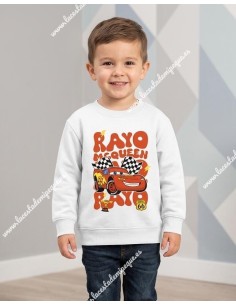 Sudadera Blanca Rayo McQueen