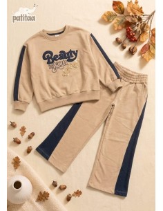 Chandal Palazzo Beauty Beige-Marino 2