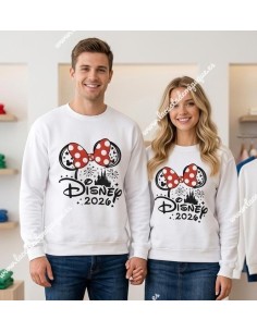 Sudadera Blanca Colección Disney Adulto Unisex