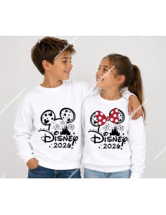 Sudadera Blanca disney 2