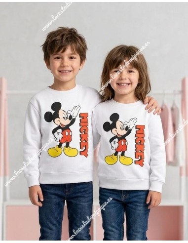 Sudadera Blanca disney