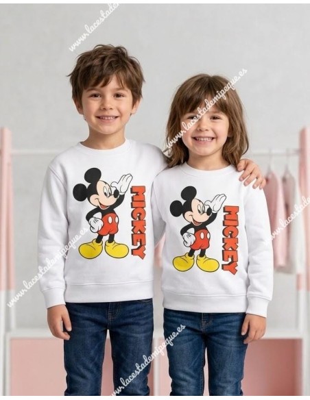 Sudadera Blanca disney