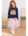 Conjunto Leggings Capibara Marino-Rosa