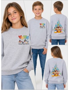 Sudadera gris colección disney