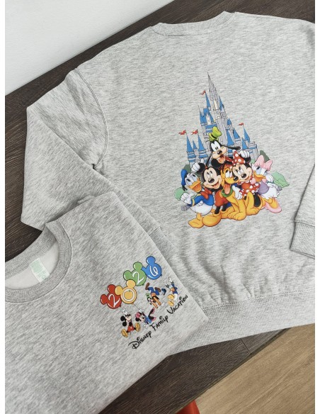 Sudadera gris colección disney