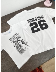 Camiseta M/C Blanca Shakira 2