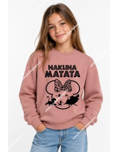 Sudadera Maquillaje Hakuna Matata