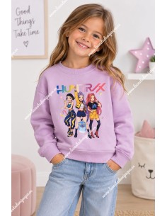 Sudadera Lila K-Pop Demon Hunters