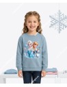 Sudadera Celeste Elsa y Anna