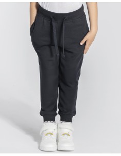 Pantalón Chándal Afelpado Negro