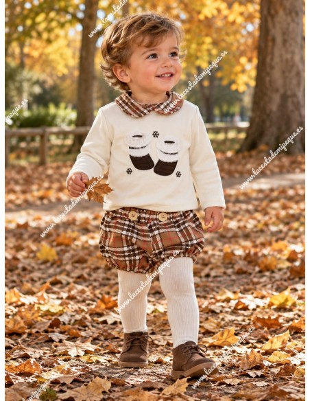 Conjunto Pololo Botitas Escocia